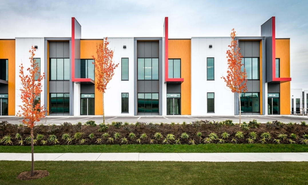 Flagship Logistics warehouse facility exterior — Unit 183, 6355 Graybar Rd, Richmond BC